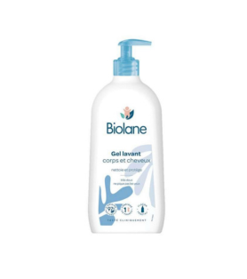 BIOLANE, gel lavant corps et cheveux